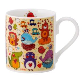 Кружка 300мл Забавный зоопарк 