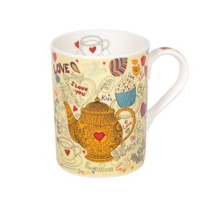 Кружка 325мл Французская кондитерская 