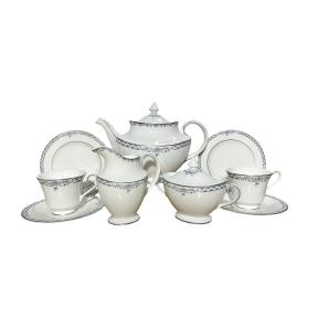 Чайный сервиз 19 предметов Жозефина Платинум