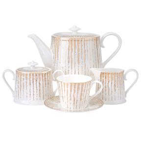 Чайный сервиз 15 предметов Голден Фан 