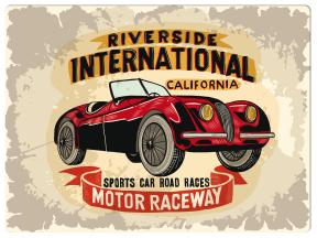 Подставки на пробке Винтажный авто 40х29 см (4шт)