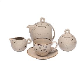 Чайный сервиз 15 предметов Коттедж Браун 