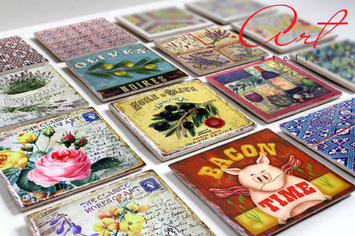 Пополнение в коллекции керамических подставок под горячее от Art Atelier