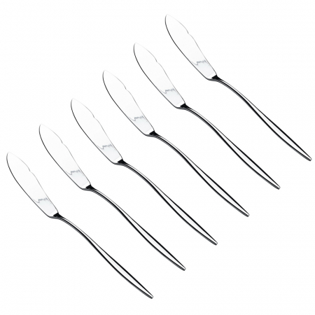 Набор ножей для рыбы 6 штук 21,5 см Plaza