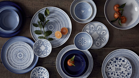 Салатник Акцент 14см  ED Любовь, набор 4шт