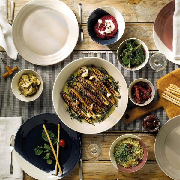 Тарелка подстановочная 28см Кофе Студио, набор 4шт