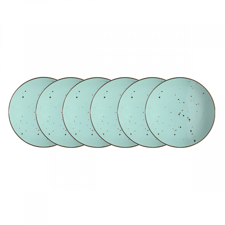 Тарелка Coupe 25см Коттедж Тиффани (набор 6шт)