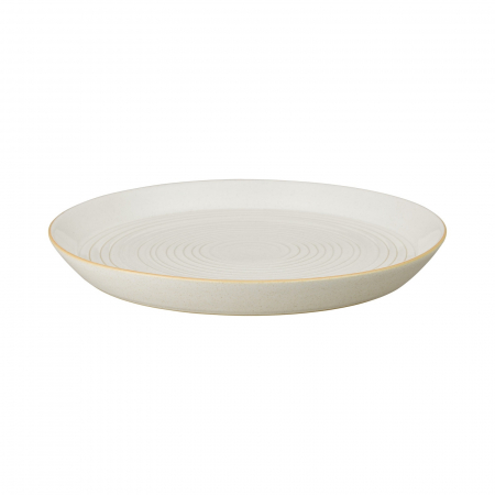 Тарелка 26см (набор 4шт) Импрессия кремовый