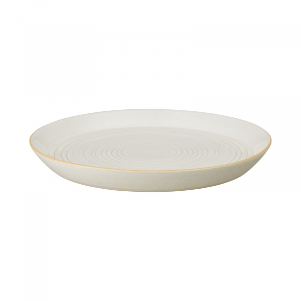 Тарелка 26см (набор 4шт) Импрессия кремовый