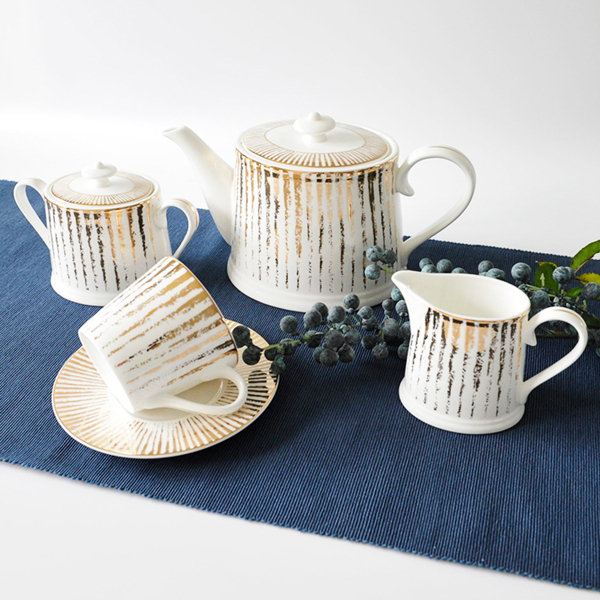 Чайный сервиз 15 предметов Голден Фан 