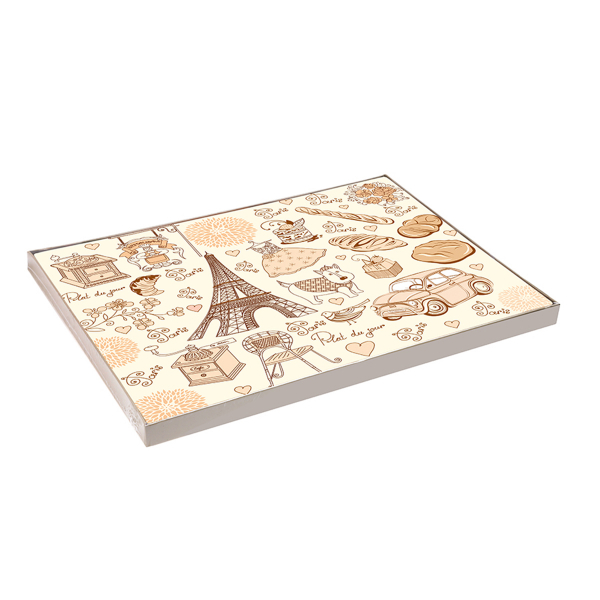 Подставки на пробке Обаяние Парижа 40х29 см (4шт)