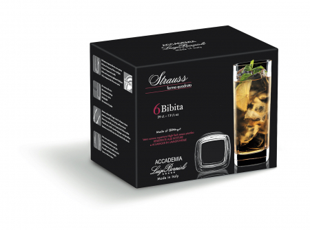 Стакан для сока 265мл Strauss PM229 Набор 4шт