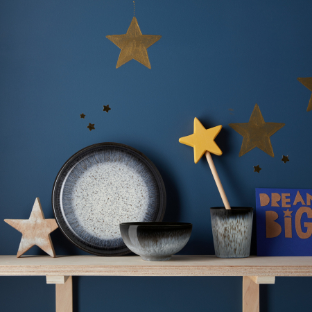 Набор посуды 3 предмета Сияние (стакан, тарелка, салатник)