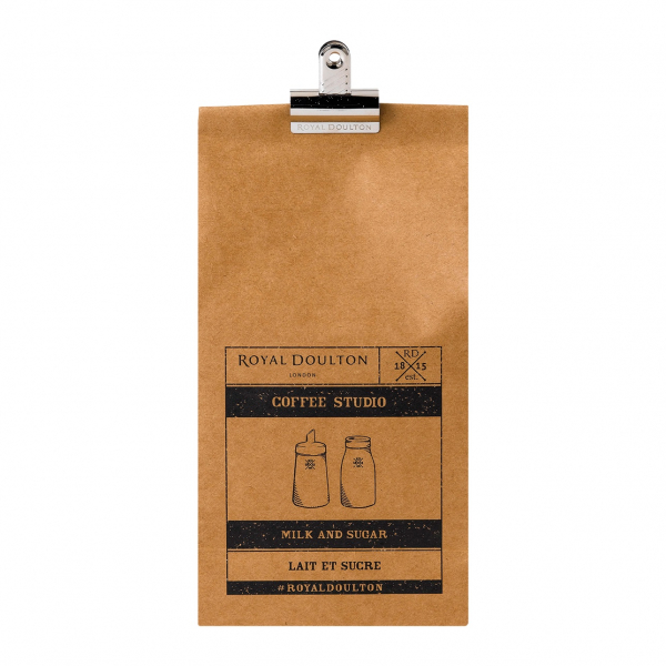 Сахарница и молочник Кофе Студио, набор 2шт