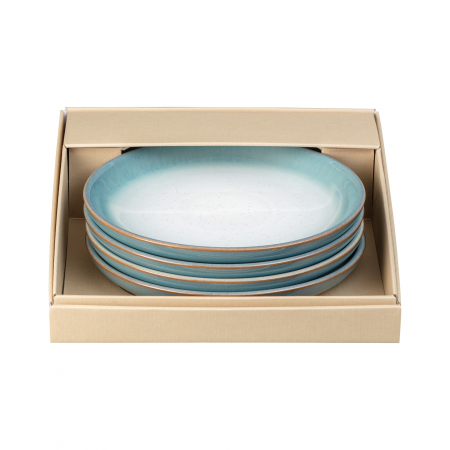 Тарелка Coupe 17см (набор 4шт) Лазурное облако