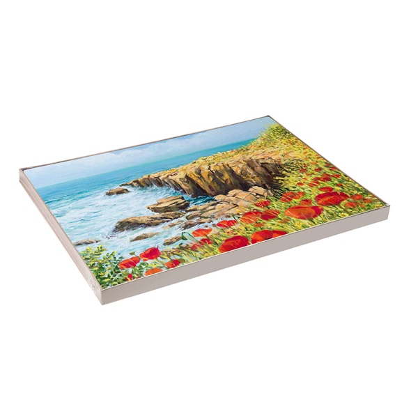 Подставки на пробке Побережье Нормандии 40х29 см (4шт)