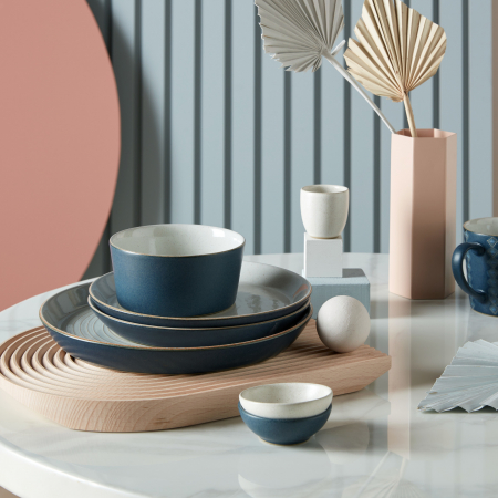 Салатник 13см, 400мл (набор 4шт) Импрессия пепельный