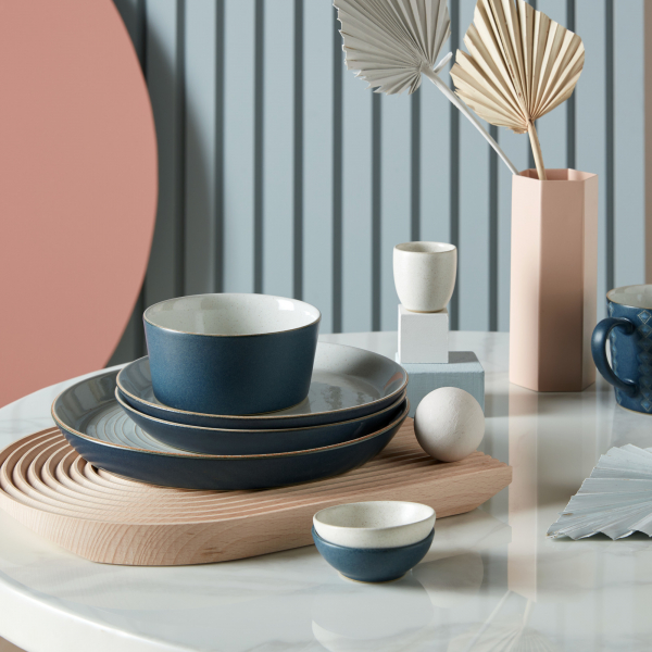 Салатник 13см, 400мл (набор 4шт) Импрессия пепельный