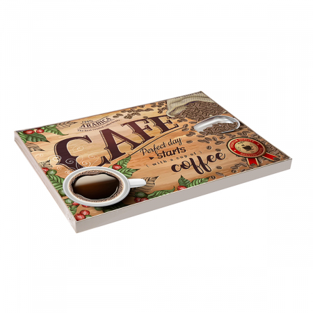 Подставки на пробке Ароматный кофе 40х29 см (4шт)