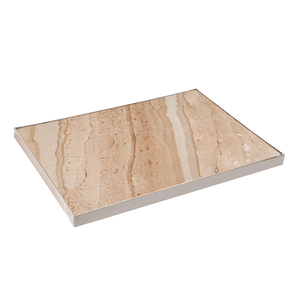 Подставки на пробке Мрамор Амарило Аликанте 40х29 см (4шт)
