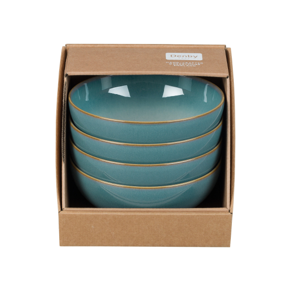 Салатник 17см, 820мл (набор 4шт) Лазурное облако