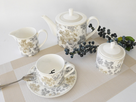 Чайный сервиз 15 предметов Жардан Беж