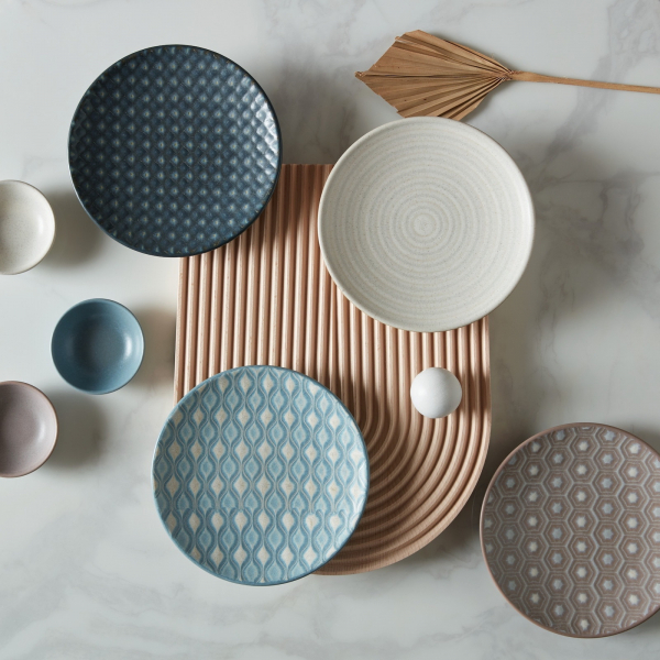 Тарелка Акцент 17см (набор 4шт) Импрессия 