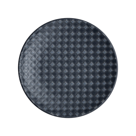 Тарелка Акцент 17см Импрессия пепельный