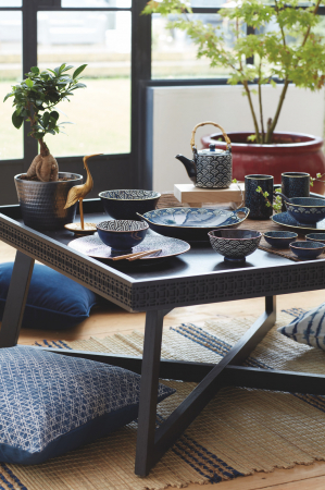 Набор для Сакэ 150мл (набор 2 шт) Сатори Индиго Блю Микаса