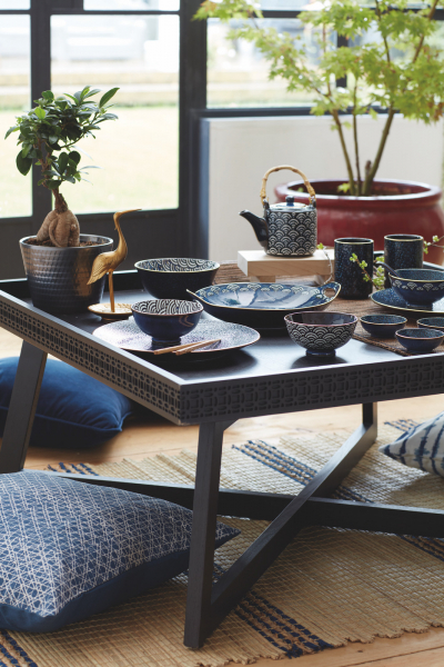 Набор для Сакэ 150мл (набор 2 шт) Сатори Индиго Блю Микаса