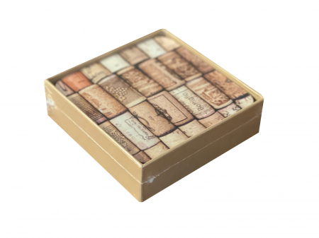 Подставки под стакан Винный бум 10,5х10,5 см (6шт)