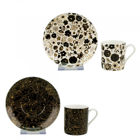 Кофейная пара 120мл Пилли Блэк (набор 2 пары)