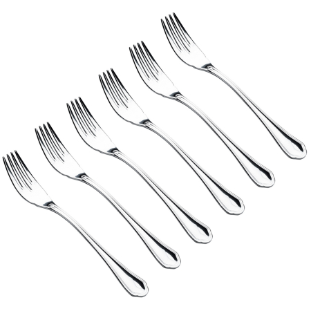 Набор вилок для рыбы 6 штук 18,5 см Leopardi
