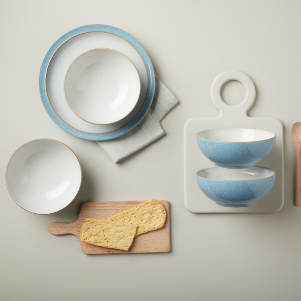 Кружка 330мл (набор 4шт) Элементс Небесный