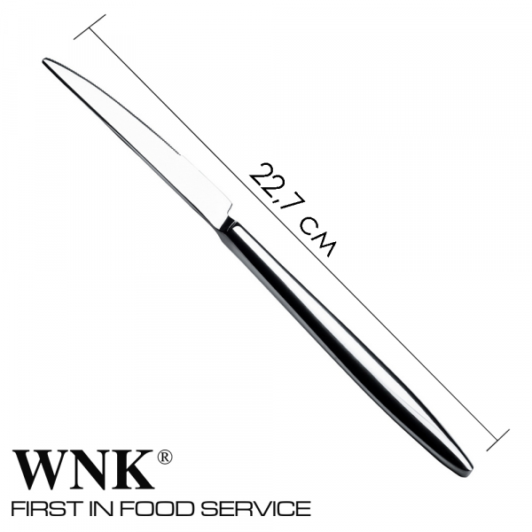 Набор ножей столовых 6 штук 22,7 см (заполненная ручка) Plaza