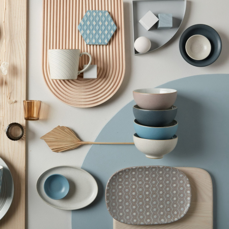 Салатник 13см, 480мл (набор 4шт) Импрессия 
