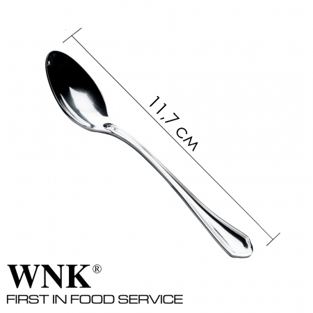 Набор ложек кофейных 6 штук 11,7 см Leopardi