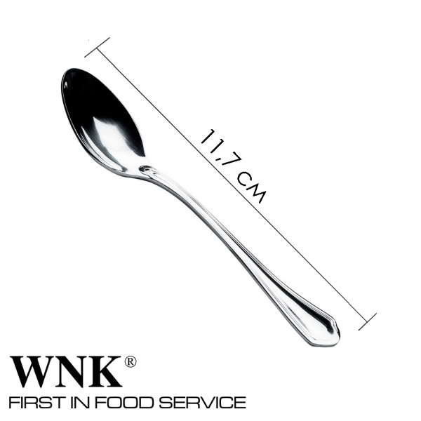 Набор ложек кофейных 6 штук 11,7 см Leopardi